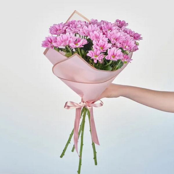 Taze Pembe Papatya Buketi